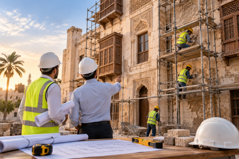 مراحل ترميم المباني القديمة دون التأثير على سلامتها الإنشائية